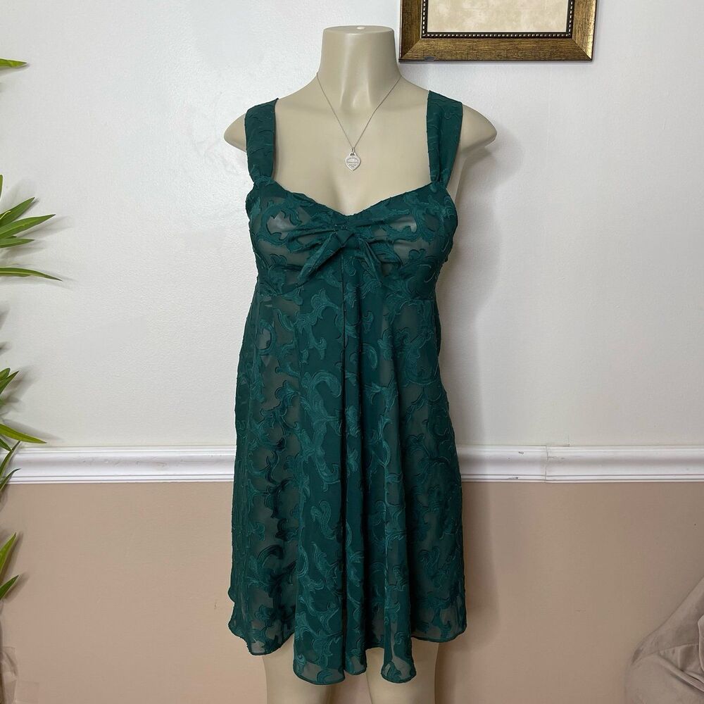 Victoria’s Secret Gold Label Vintage Chemise Lingerie Babydoll Slip Dress